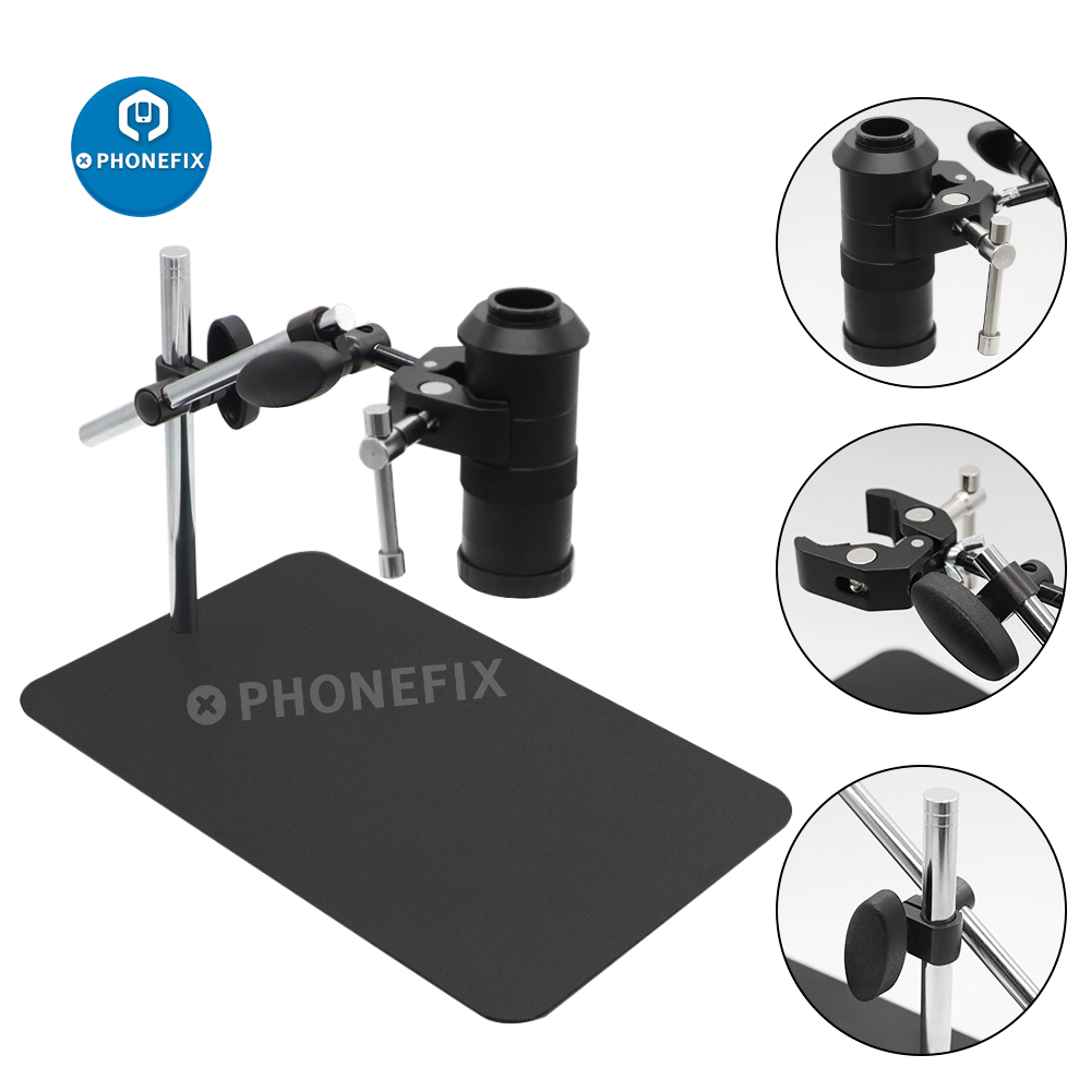 Articulating Arm Boom Stand Microscope - Supporto universale per microscopio con Zoom
