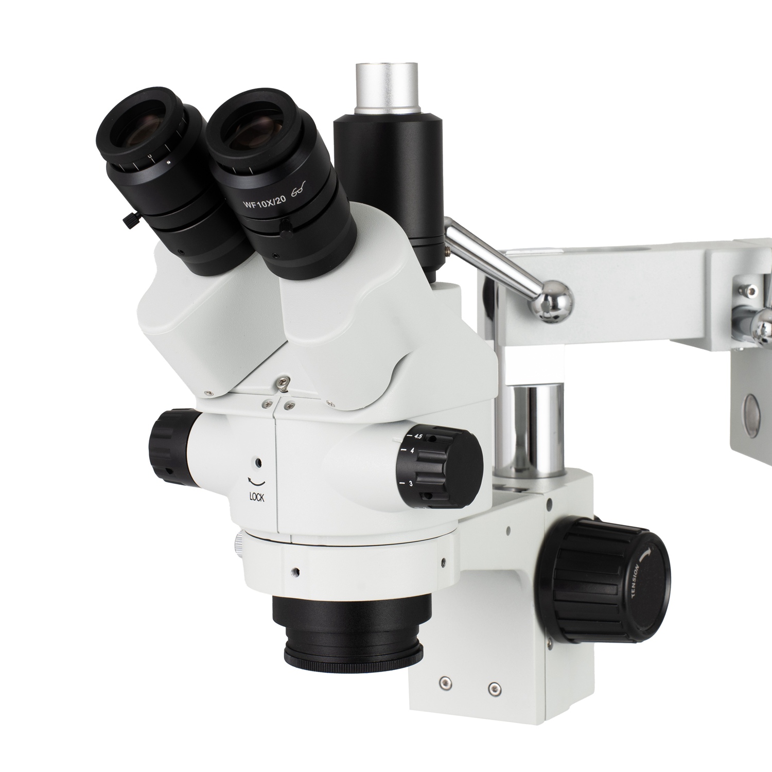 Testa per Microscopio Stereo T - Trinocular Stereo Microscope 7X-45X recensione e prezzo