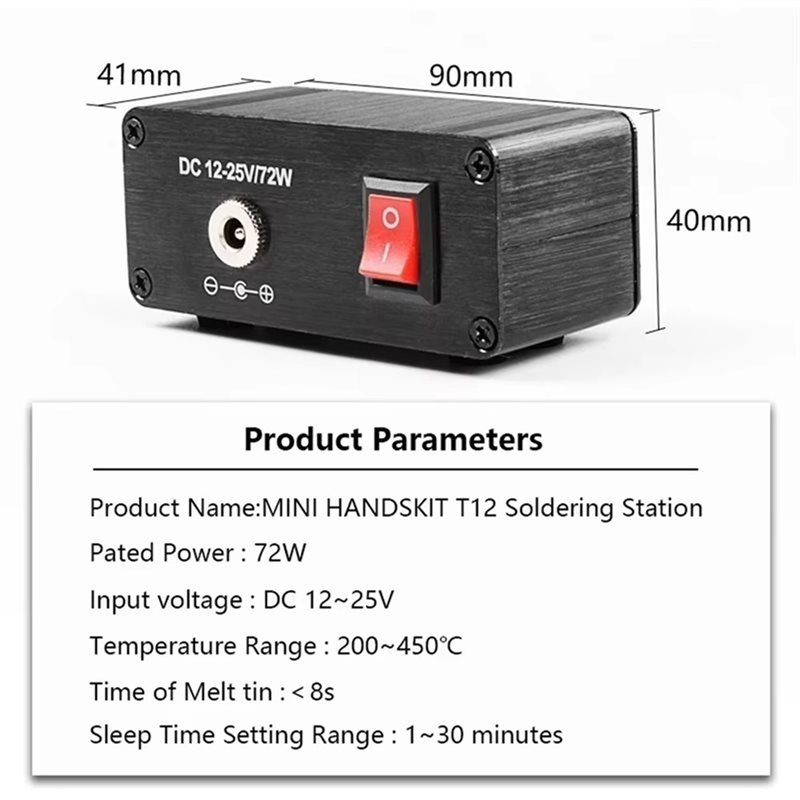 AB11-T12 Stazione di Saldatura - T12 Soldering Station Oled recensione e prezzo