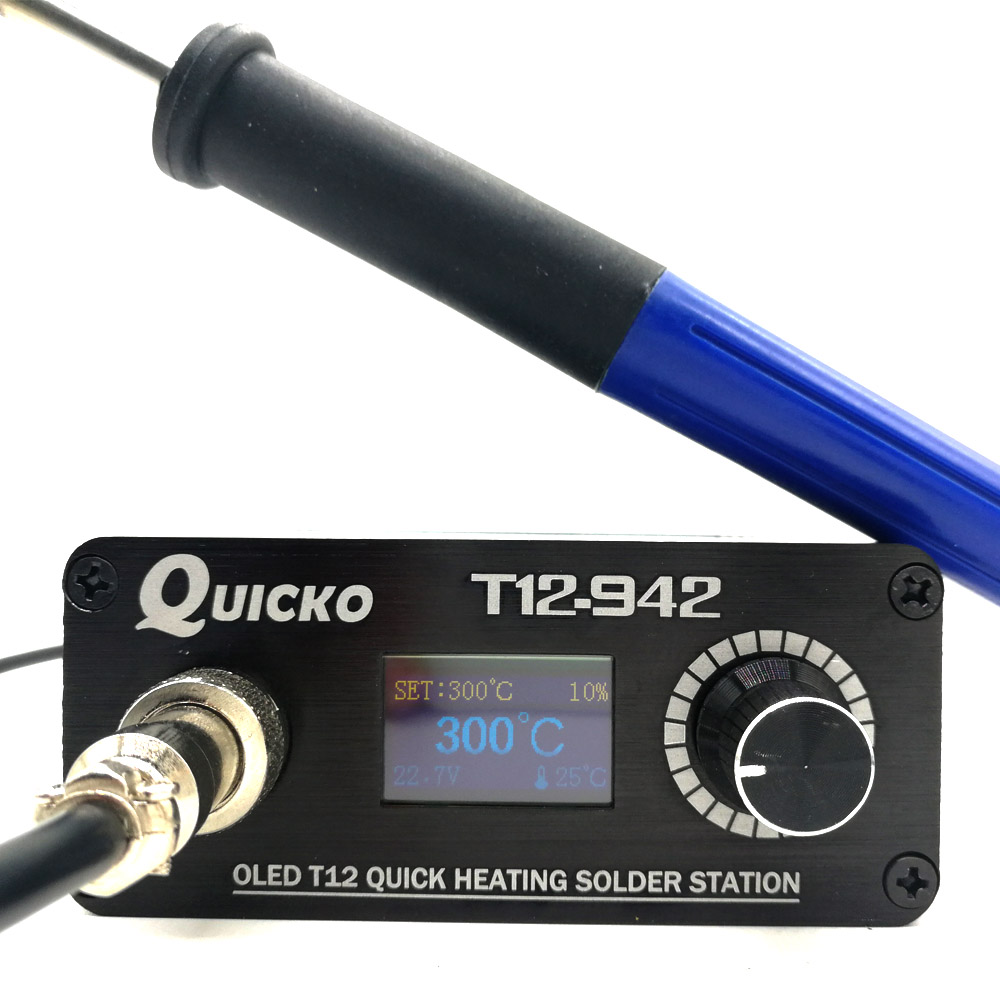 QUICKO MINI T12 STC OLED Stazi - T12 Soldering Station Oled recensione e prezzo